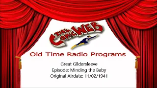 Great Gildersleeve: 010 Minding the Baby – ComicWeb Old Time Radio