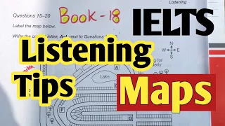 IELTS LISTENING PRACTICE TEST| IELTS18 listening  test 2 map | ielts listening test practice 2023