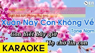 Xuân Này Con Không Về - Karaoke Beat Chuẩn