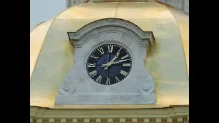 Часы Петропавловской крепости. Вид изнутри