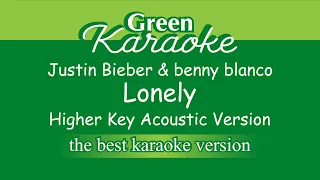 Justin Bieber & benny blanco - Lonely (Female Karaoke - Acoustic Version)