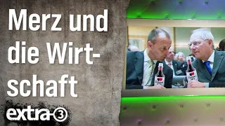 Friedrich Merz – Marionette der Wirtschaft? | extra 3 | NDR