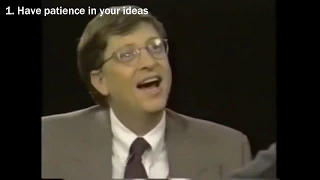 Bill Gates Gives His Best Advice