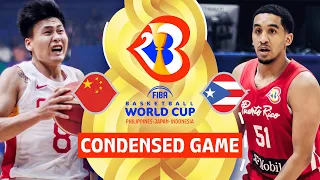 China 🇨🇳 vs Puerto Rico 🇵🇷 | Full Game Highlights | FIBA Basketball World Cup 2023