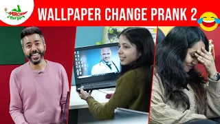 Wallpaper Change Prank Part 2 | Mirchi Murga | RJ Pankit