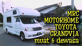 MRC Motorhome Malaysia | Toyota Grandvia selesa 6 dewasa