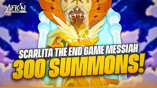 300 SUMMONS FOR SCARLITA!! Why I am commiting into Scarlita!!【AFK Journey】