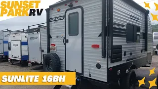 Exploring the All-New 2024 Sunlite 16BH SPORT by Sunset Park RV