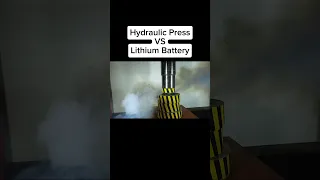 Hydraulic Press VS Baterry Lithium
