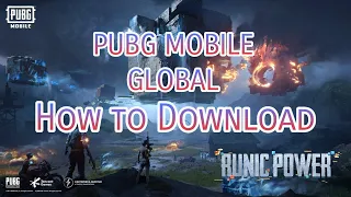 How To Download PUBG Mobile 1.2 Runic Power #pubg