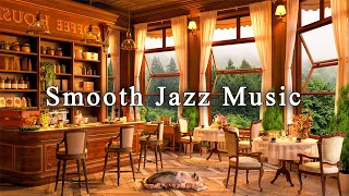 Jazz Relaxing Music ☕ Smooth Jazz Instrumental Music in Cozy Coffee Shop Ambience ~ Background Music