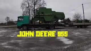 John Deere 955 Джон Дир 955 Римачі Волинська обл - Залісся Хмельницька обл. Розібрали комбайн