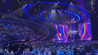 CRAZY EUROVISION 2023 CROWD IN THE ARENA DURING SEMI-FINAL 1