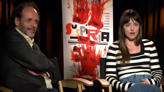 'Suspiria' cast explain why their director Luca Guadagnino is 'magical'