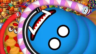🐍wormate io ! worms zone io❤ !! pro skills gameplay #063 ! Worms