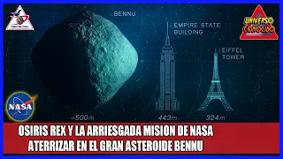 NASA Y EL ATERRIZAJE EN EL GRAN ASTEROIDE BENNU! OSIRIS REX Y LA ARRIESGADA MISIÓN DEL 20 DE OCTUBRE