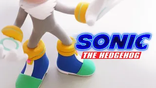 How to make Siver the hedgehog with clay (sonic) ★| Clay Tutorial | Timelapse |AIR snow🔥