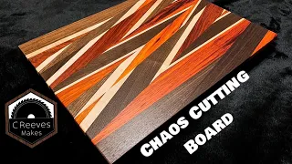 CReeves Makes A Chaos Cutting Board: Fire and Spice