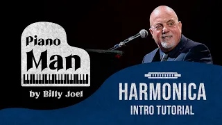 HOW TO PLAY PIANO MAN INTRO BY BILLY JOEL ON HARMONICA