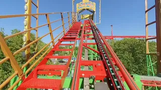 3D Crazy VR Roller Coaster VR180 Wilde Maus XXL onride Experience | VR POV front row Fairground