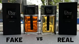 Fake vs Real Dior Homme Intense Perfume 100ml / How To Spot Fake Dior Homme Intense Fragrance