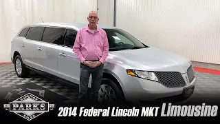 2014 Federal Coach Lincoln MKT 44" 6-Door Limousine-DEMO  (EBL54665)