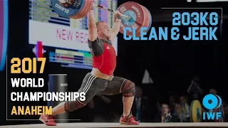 Arley Mendez | 203kg Clean & Jerk