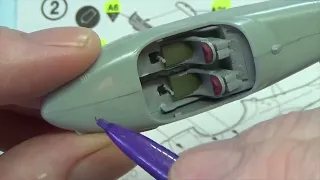 Academy 1/72 A37B Dragonfly Build Part 2