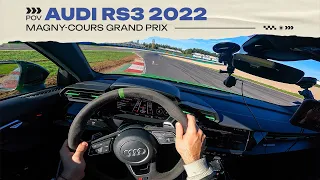 HOT HATCH RECORD ! | POV | AUDI RS3 2022 | HOTLAP | MAGNY-COURS