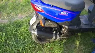 gy6 serial exhaust