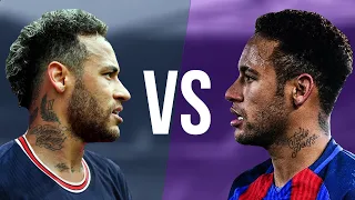 Neymar Jr in PSG VS Neymar Jr in Barcelona - Crazy Skills Show & Goals - HD
