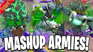 Mashup Madness: Unlocking And Testing All Of The Troops! - Clash of Clans