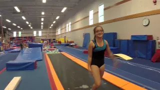 Practicing My Gymnastics Skills at Open Gym | Bethany G