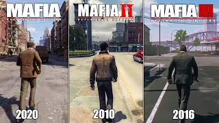 MAFIA Definitive Edition vs MAFIA 2 vs MAFIA 3 - Physics and Details Comparison | Which is Best?