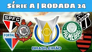 JOGOS DE HOJE BRASILEIRÃO SÉRIE A 2022 | JOGOS DE HOJE | #24 RODADA | 29/08/2022