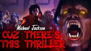 Michael Jackson Thriller - Uplifting Custom Hi - Def Remix & Hi Energy - Cuz There's This Thrilla!!