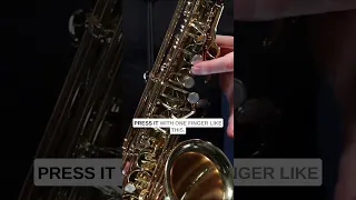 How To Play Bis Bb On Saxophone #altosax #saxophonelessons #saxophone