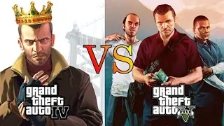 Почему GTA IV лучше GTA V? (10 причин) [русская озвучка]