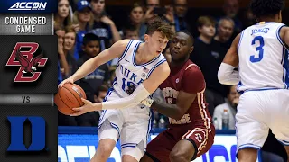 Boston College vs. Duke Condensed Game | 2019-20 ACC Men's Basketball