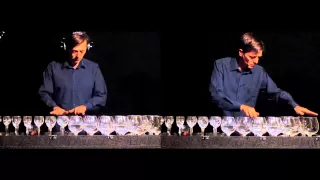 Ave Maria on glass harp