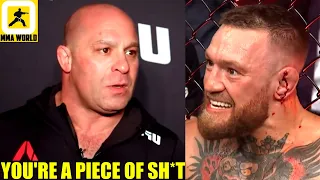 Matt Serra trashes 'DIRTBAG' Conor McGregor for attacking Dustin Poirier's wife in post fight speech