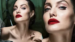 ANGELINA JOLIE Makeup Transformation | Vanity Fair 2017