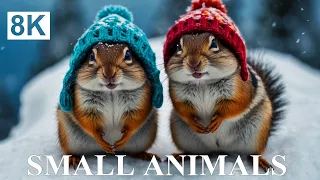 Small ANIMALS 8K ULTRA HD with Names and Sounds