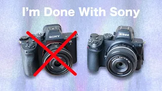 Sony Must Go –Nikon Is So Much BETTER!