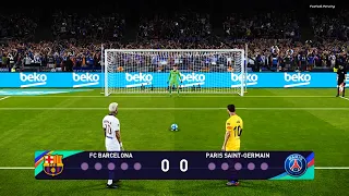 PES 2021 | Barcelona vs PSG | Penalty Shootout | Messi vs Neymar | Gameplay PC