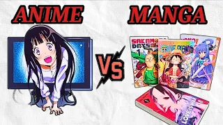 ANIME VS MANGA? THE ULTIMATE TEST!