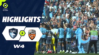 HAVRE AC - FC LORIENT (3 - 0) - Highlights - (HAC - FCL) / 2023-2024