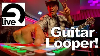 Ableton Live Guitar Looping hands free - Live + AXEFX DBFX Rig Rundown