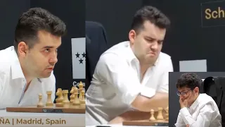 Nepo smells blood after back to back blunders by Alireza| Round 4 | FIDE Candidates 2022