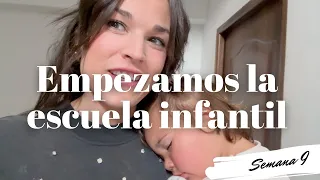 Chloe empieza la escuela infantil 🤗 Semana 9 🤰